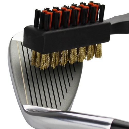 Golf club brush dual sided - golf,
