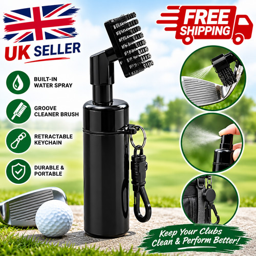 Golf club brush groove - brush, cleaner