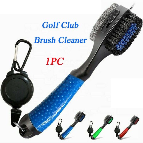 Black golf club brush - 1x,