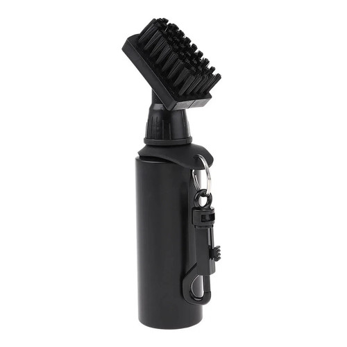 Golf club cleaning - club, brush