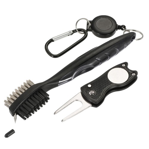Golf club brush double - club, sided