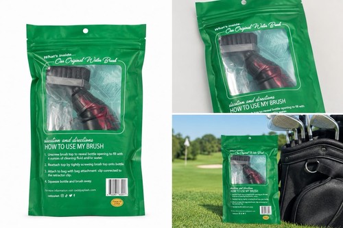 Original golf club water - original, brush