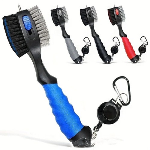 Sided golf club brush - sided,