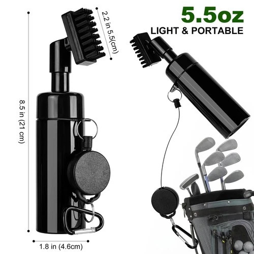 Golf club brush for - for, groove