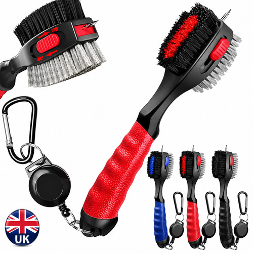 Sided golf club brush - golf,