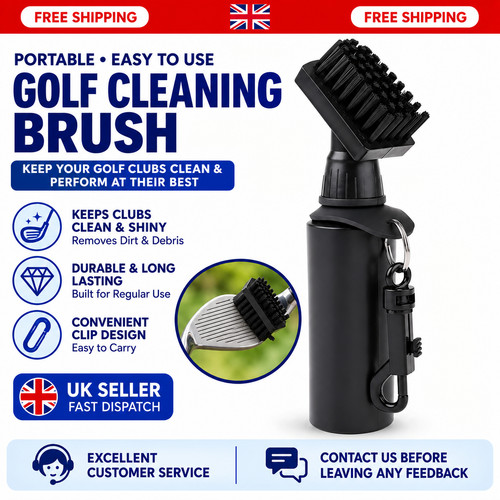 Golf club cleaning brush - golf,